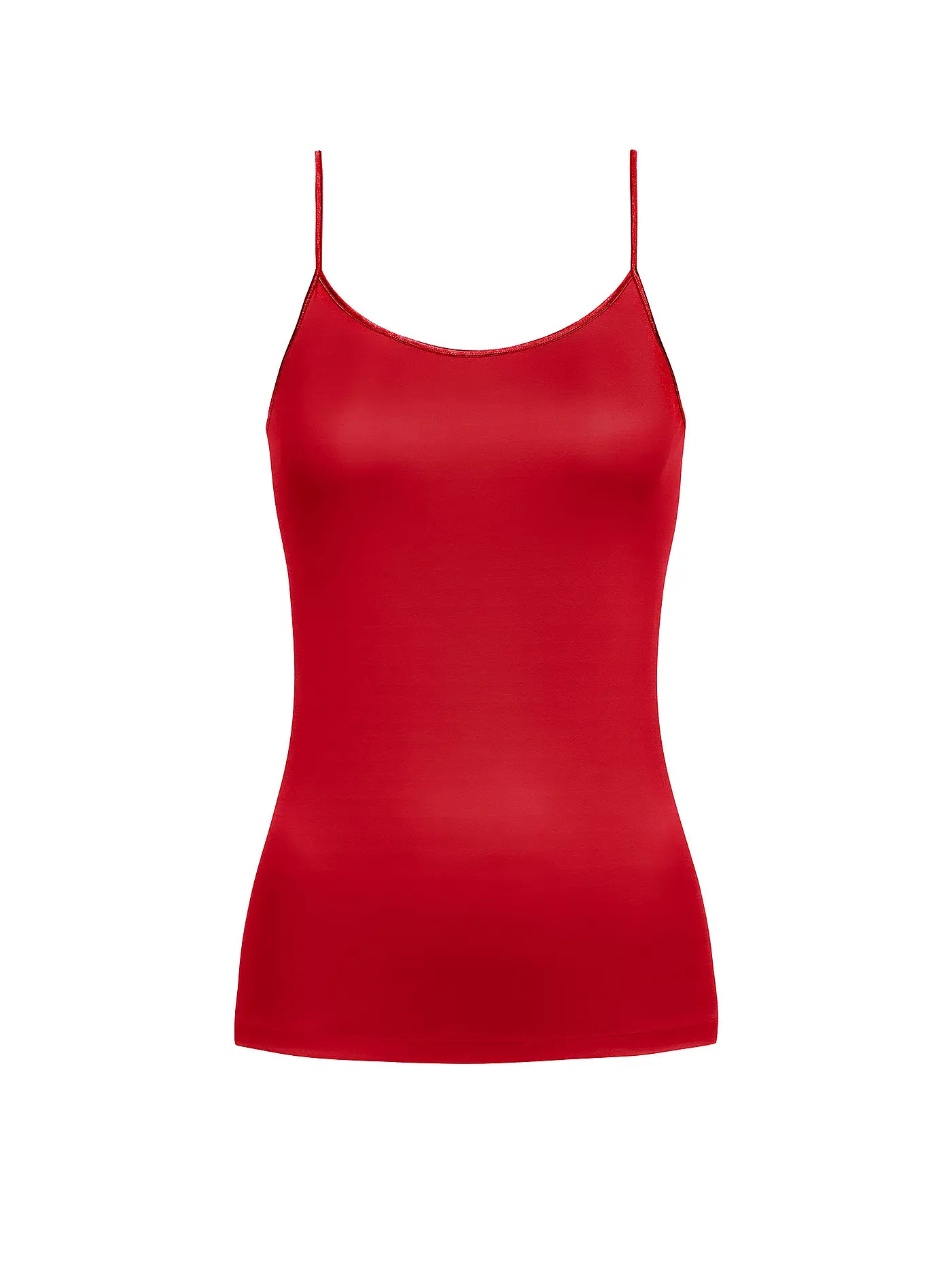 MEY | Top - Unterhemd EMOTION cream tan | rot